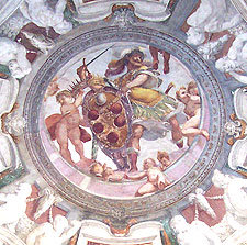 Painted ceiling in Florence